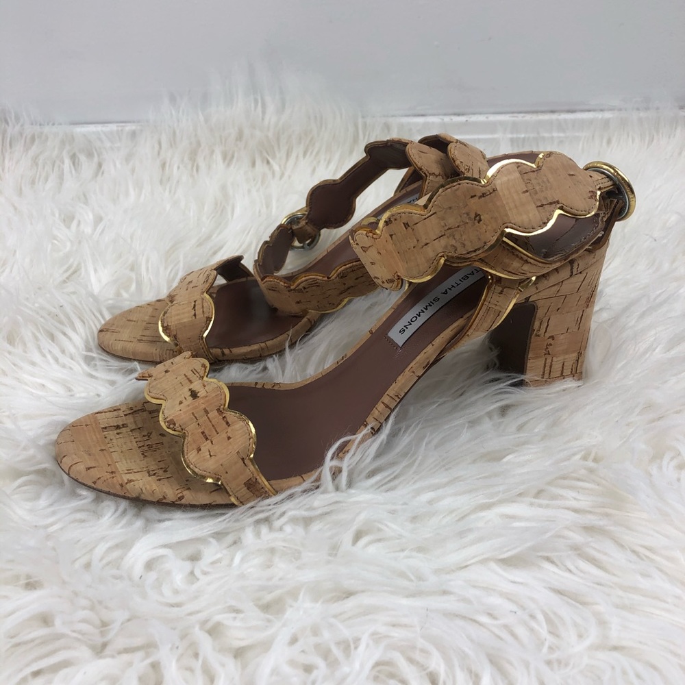 Tabitha Simmons Cloud Cork Sandals